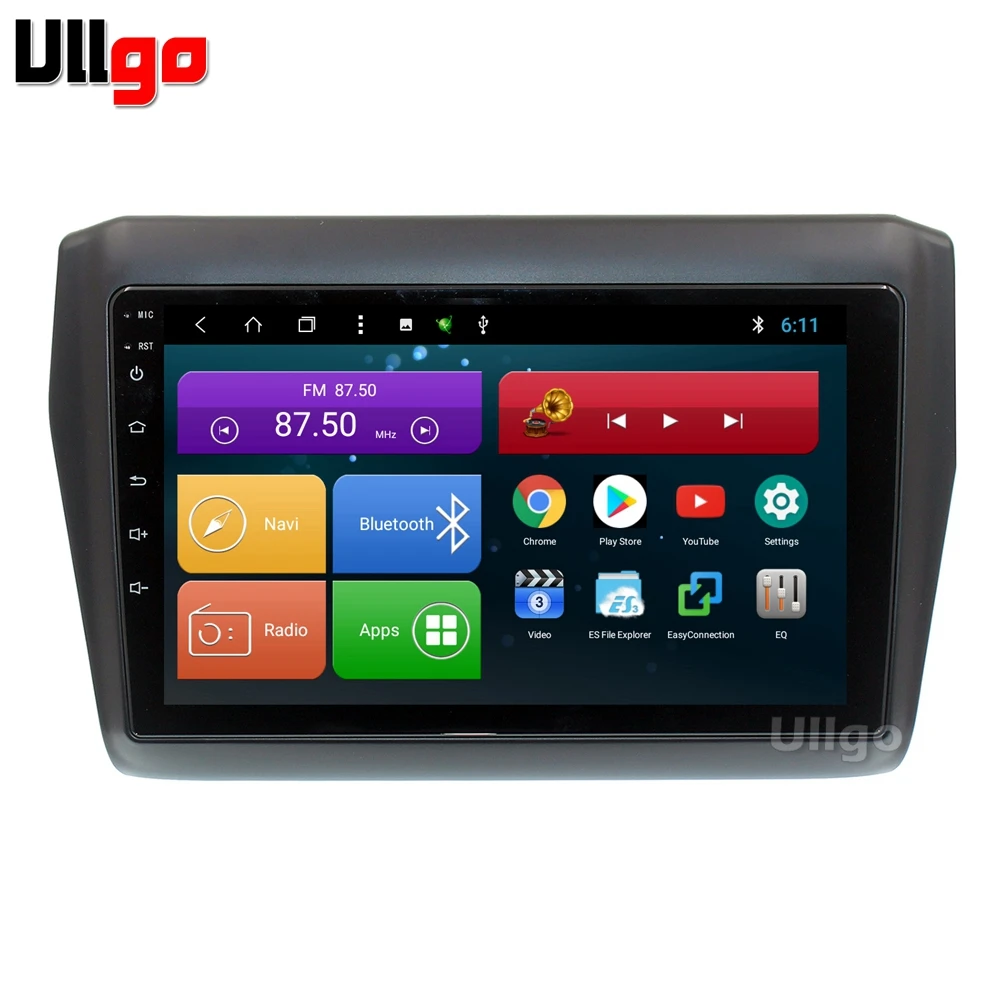 Головное устройство Автомобильное с восьмиядерным процессором ОЗУ 4 Гб ПЗУ 64 ГБ