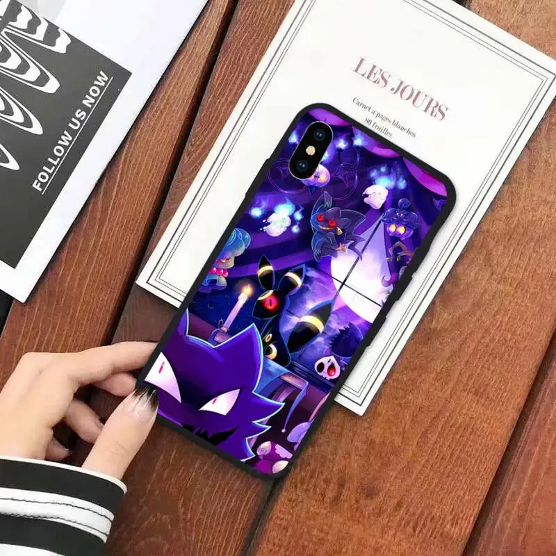 

trunk pet elf Gengar protective funda Phone Case for iPhone 11 12 mini pro XS MAX 8 7 6 6S Plus X 5S SE 2020 XR mobile cover