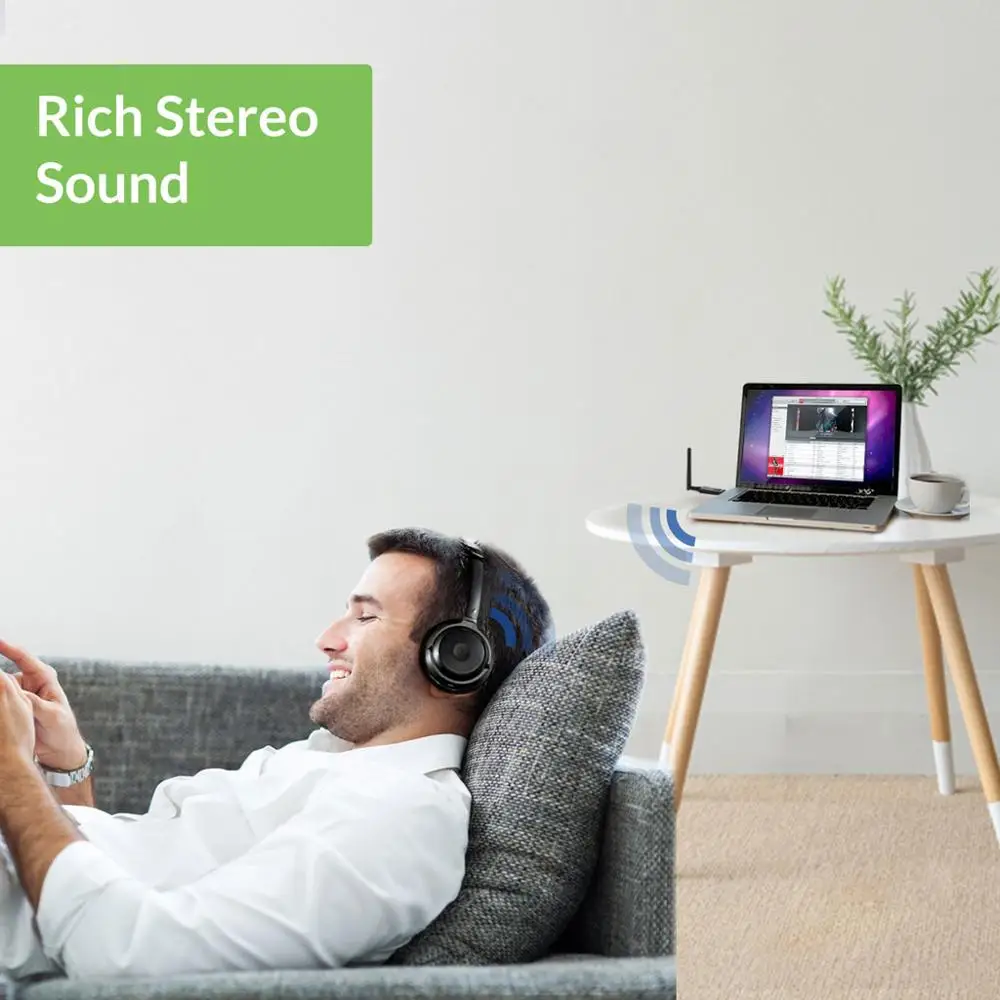 avantree dg60 long range bluetooth 5 0 usb audio adapter for pc laptop m ac ps 4 superior sound wireless audio dongle free global shipping