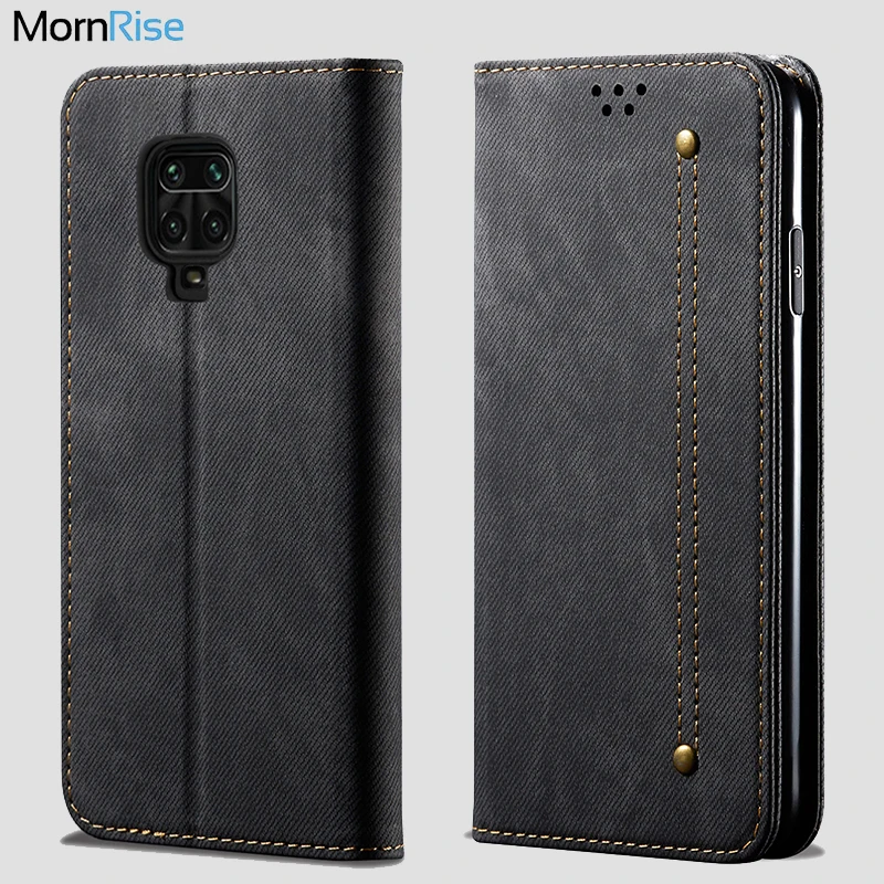 Для Xiaomi Redmi Note 9 Pro Чехол-книжка на магните чехол с откидной крышкой для 9S под