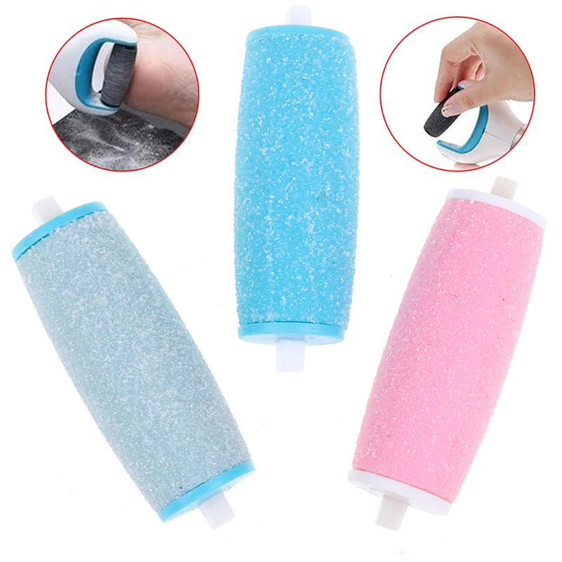 

4Pcs Refill Roller Heads Extra Coarse Replacement Refill Roller Head Electric Pedicure Foot File Tool