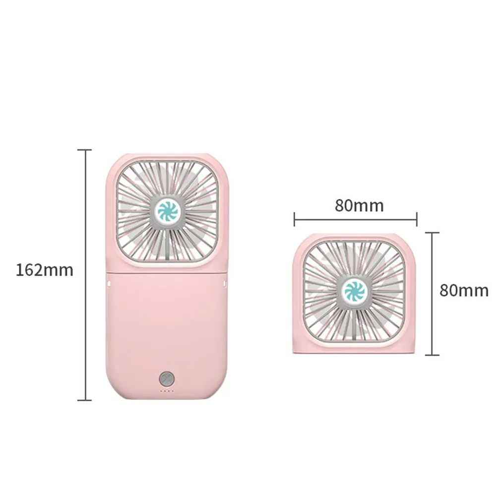 

Portable Mini Fan Handheld Fan Home Office Desk Speed Adjustable USB Rechargeable Fan Air Cooler Outdoor Travel