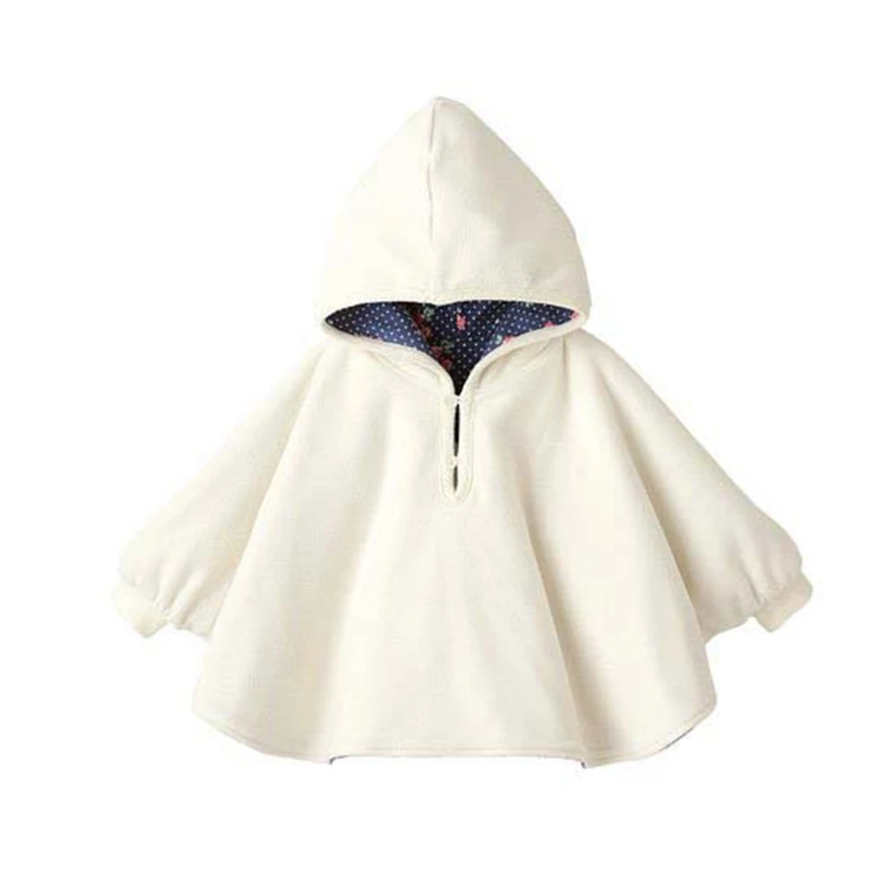 От 0 до 2 лет детская зимняя одежда для мальчиков и девочек Двусторонняя плащ с