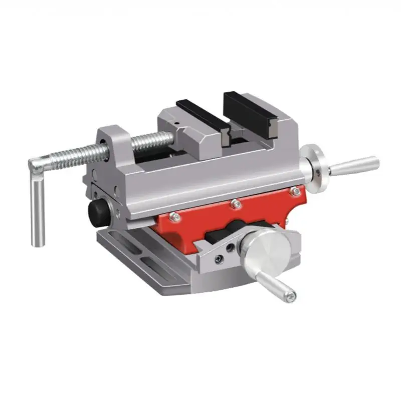 

Manual high-precision bench drill special cross flat nose pliers milling machine two-way movable small vise table