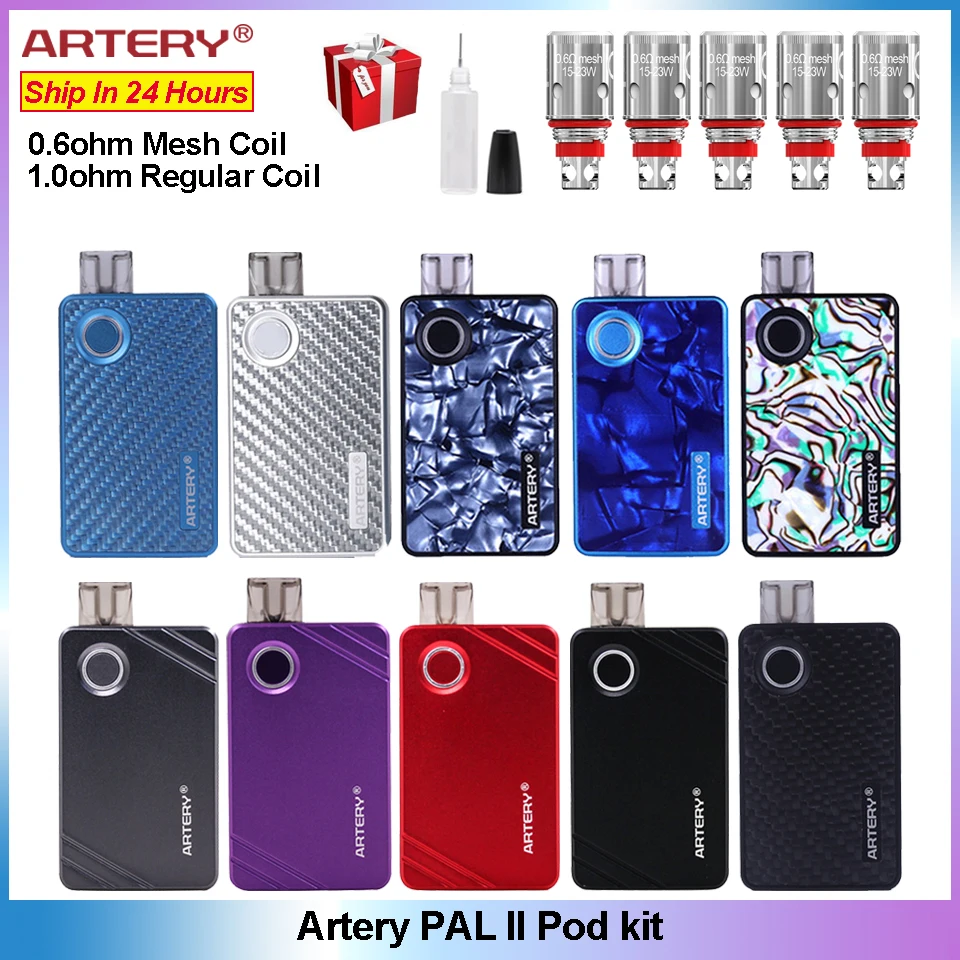 Артерия PAL II Pod Комплект с 1000 мАч батарея мод 3 мл система оригинальный Vape комплект