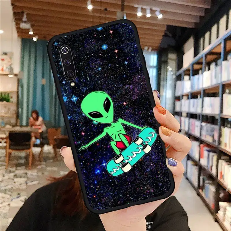 

Fantastic universe aliens creatures Phone Case For Xiaomi Redmi 7 9t 9se k20 mi8 max3 lite 9 note 8 9s 10 pro Soft silicone