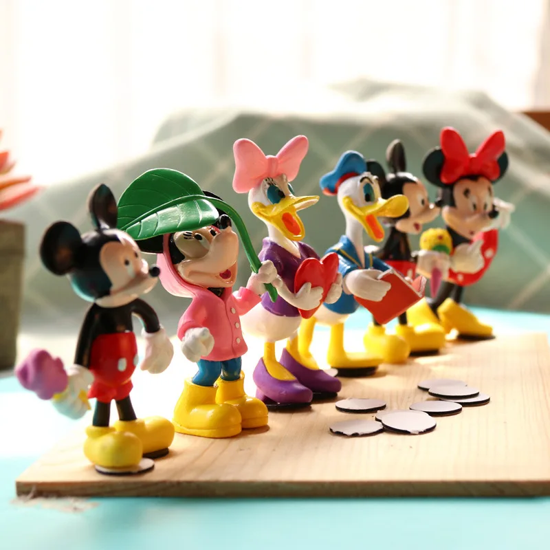 

Disney Mickey Mouse Mickey Minnie Toys Cake Decorating Figures Decoration Figures Dolls Small Gifts Anime Characters