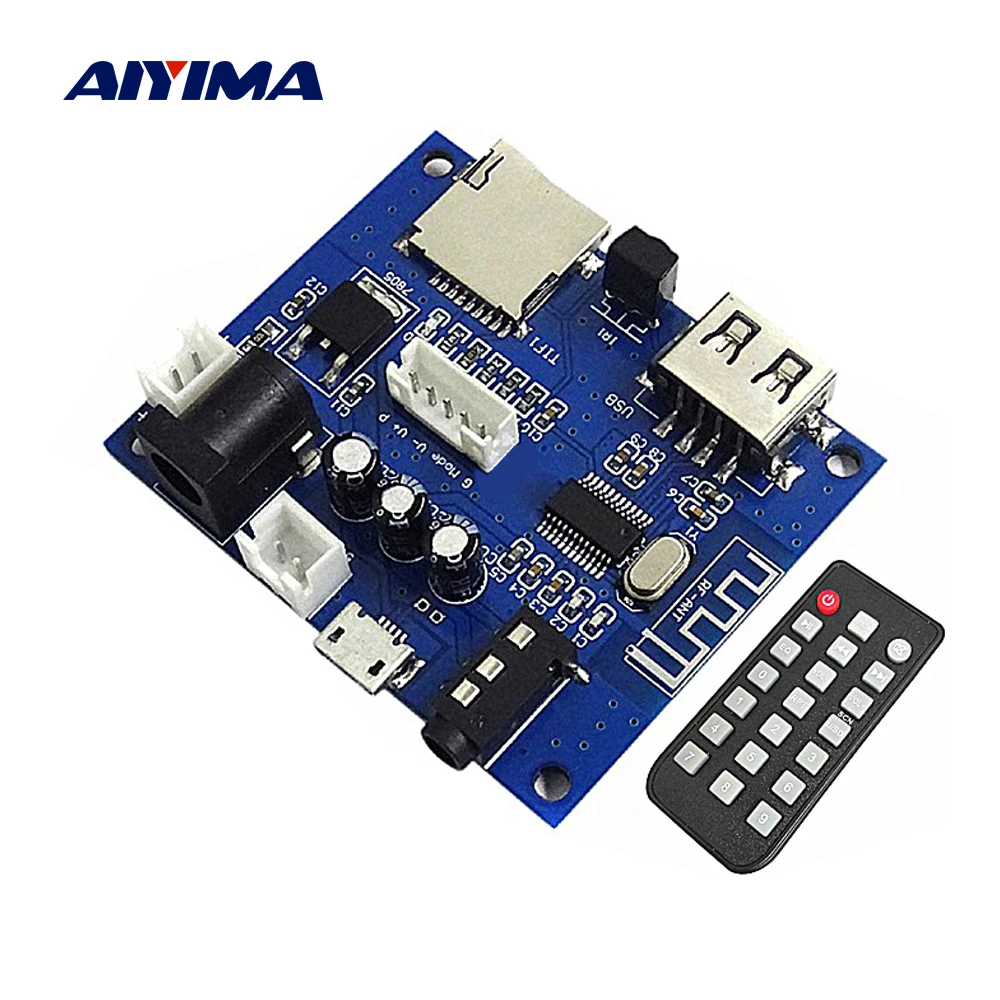 AIYIMA Bluetooth 5 0 Аудио приемник стерео U диск TF карта USB звуковая Воспроизведение