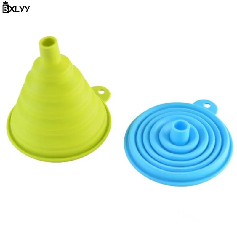 Складная силиконовая воронка BXLYY большой многофункциональный портативный