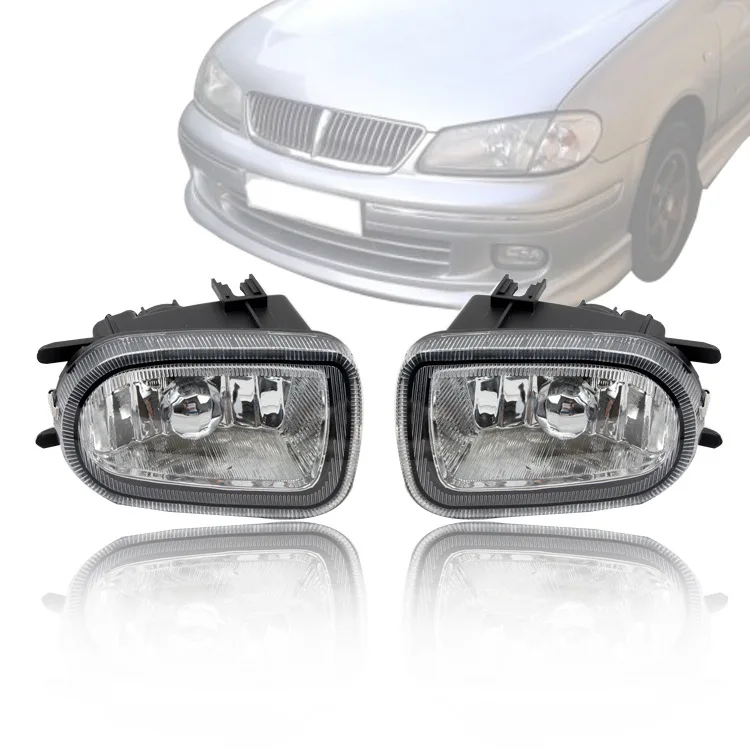 

car bumper headlight Nisan Sunny fog light sentra almera 1999~2002y car accessories halogen bulb auto sunny headlamp