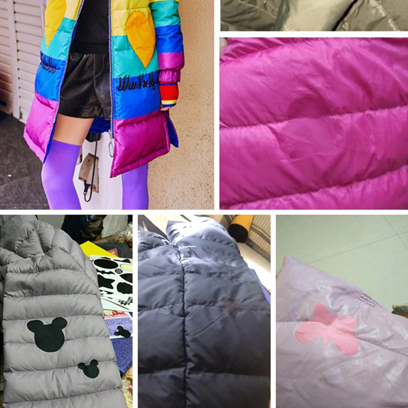 Бесплатная доставка 4 шт. многоцветная ткань патч самоклеющиеся