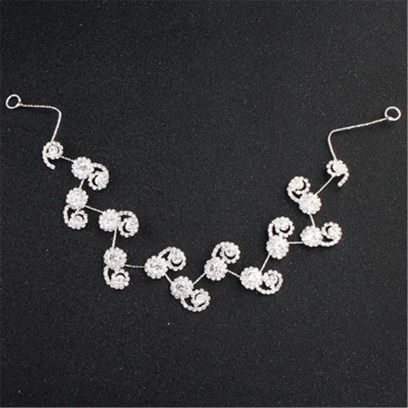 Женский ободок для волос FIAZIA украшение в виде листьев свадебные аксессуары