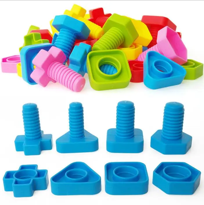 11pcs Education Learning Toys Mixed Shape Wise Pretend Puzzle Smart Eggs / Plastic Screws 3D kids Child Toy ZXH | Игрушки и хобби
