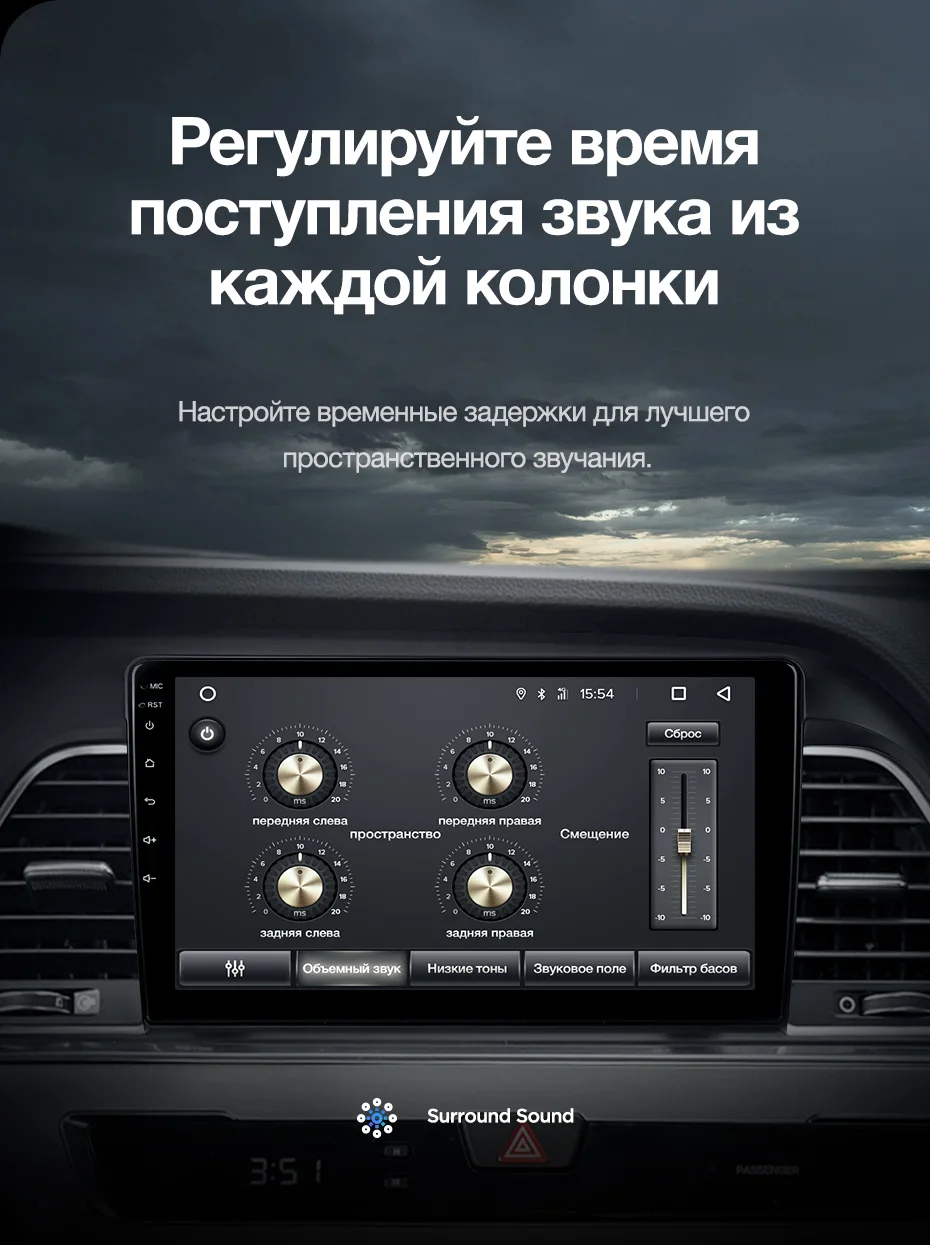 TEYES CC2 Штатная магнитола для Хендай Соната 7 Hyundai Sonata 7 LF Android 8.1, до 8-ЯДЕР, до 4+ 64ГБ 32EQ+ DSP 2DIN автомагнитола 2 DIN DVD GPS мультимедиа автомобиля головное устройство