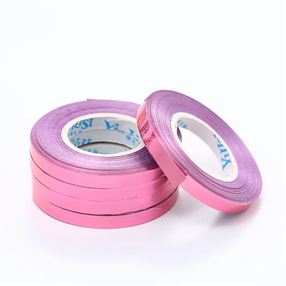 1 шт./лот 5 мм * 10 м фольгированная лента для воздушных шаров Лазерная Лента цепочка