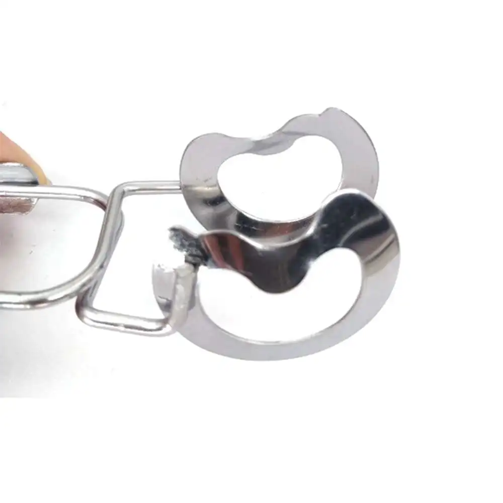 2 шт. Улитка щипцы море Еда Нержавеющая сталь в сеточку с вырезами небольшой