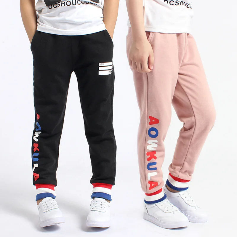 Детские брюки 2018 весна и осень детская одежда новый стиль спортивные для девочек