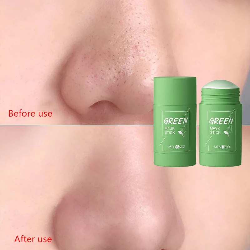 

Hot Poreless Deep Cleanse Mask Stick Green Tea Eggplant Oil Control Pore Shrinkage Blackhead Removal Moisturizing Mud Mask