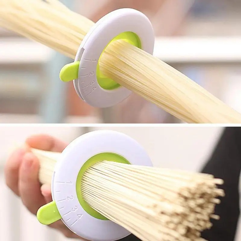 

8cm Brand New Plastic Adjustable Spaghetti Measurer Home Serving Controller Can Be Divided into 1 to 4 Portions Limiter Tools