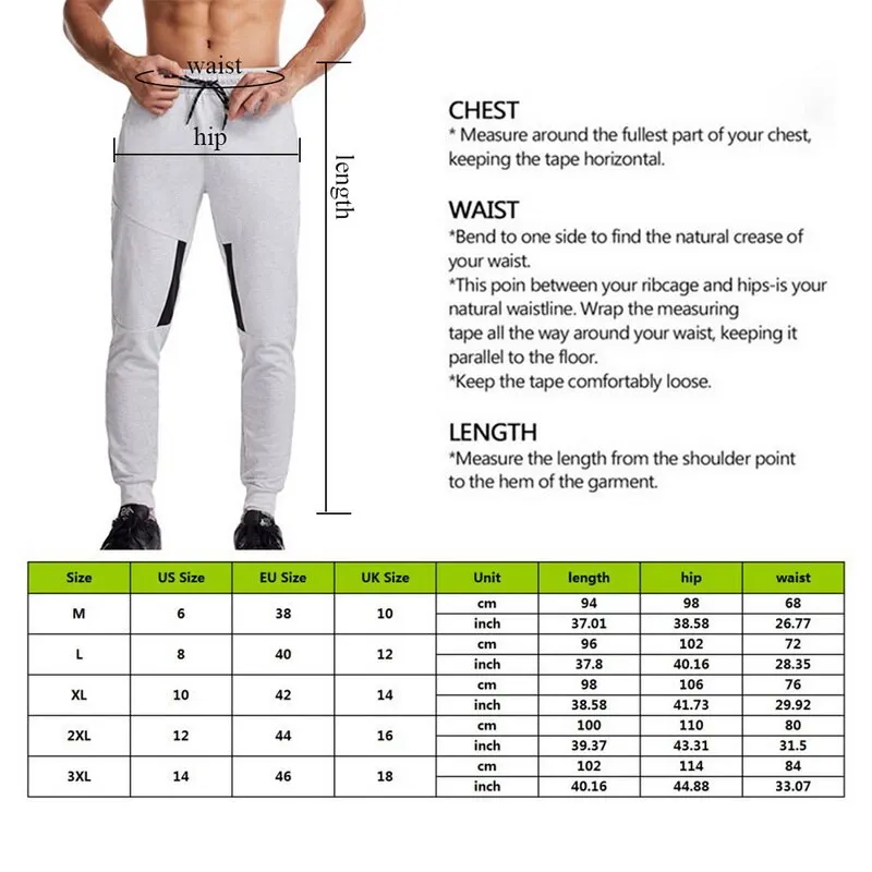 

2020 Men Loose Joggers Solid Color Track Pants Casual Trousers Fashion Sports Pants Plus Size