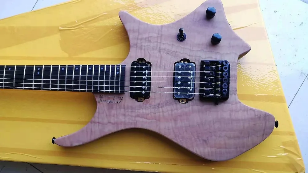 Завод+ красновато Безголовый Strandberg Boden OS6 корпус электрогитары cutaway электрогитара гитара