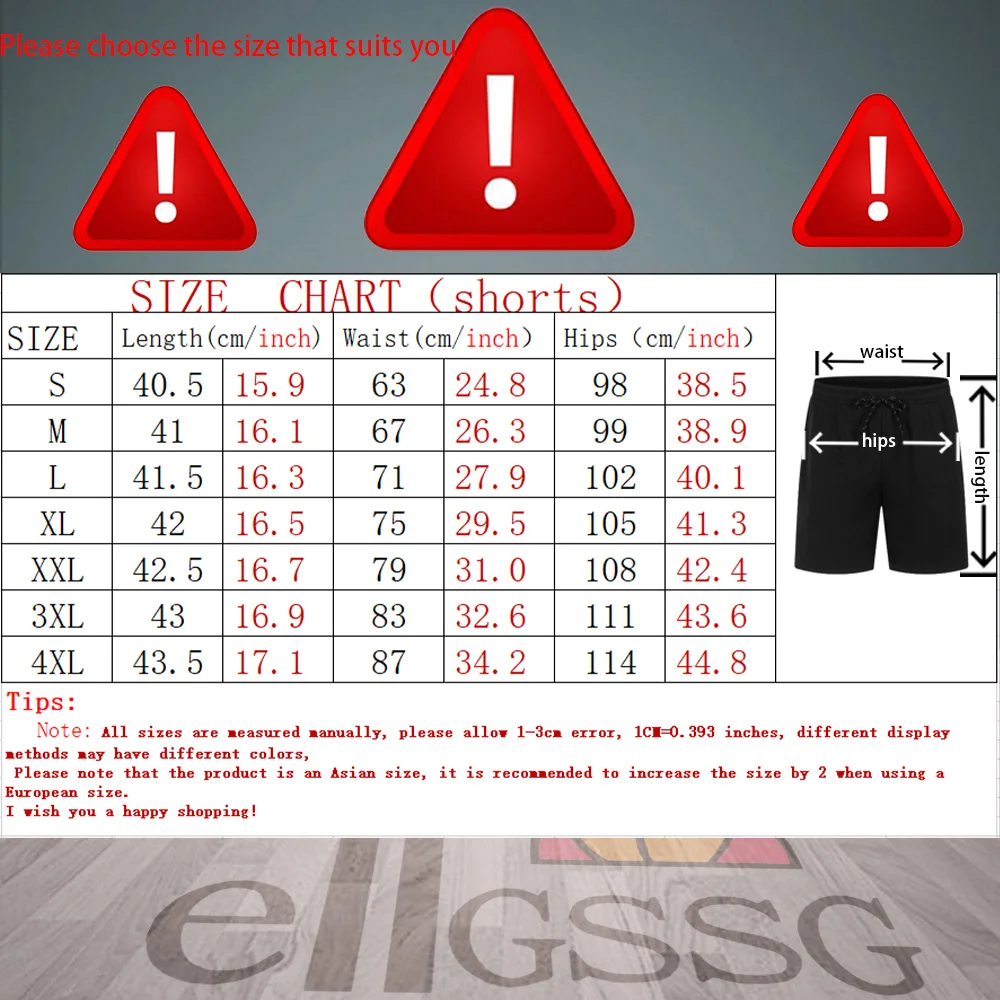 

EIIGSSG summer shorts men Breathable Running Shorts Men Quick Dry GYM Sport Shorts Fitness Jogging Workout Men Sports Short