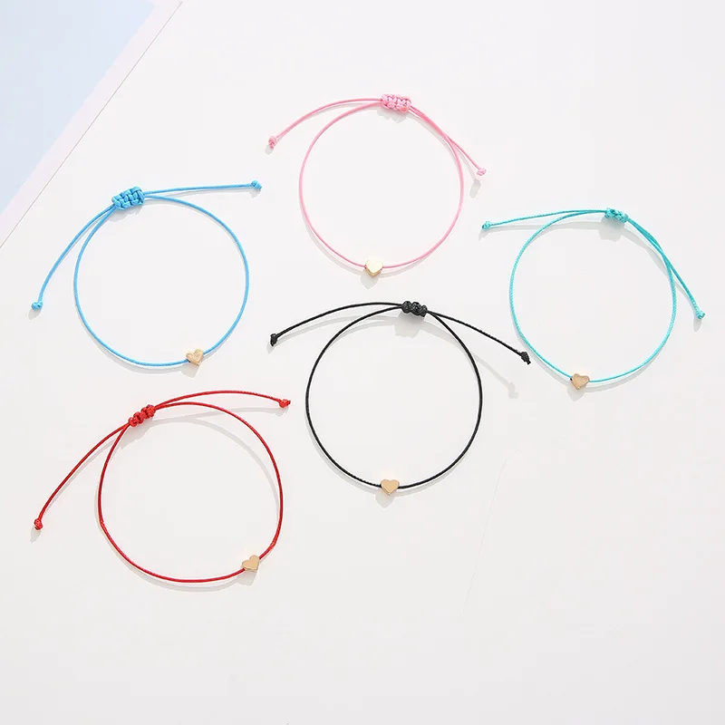 Новые простые очаровательные браслеты для женщин золотые любовные поздравления