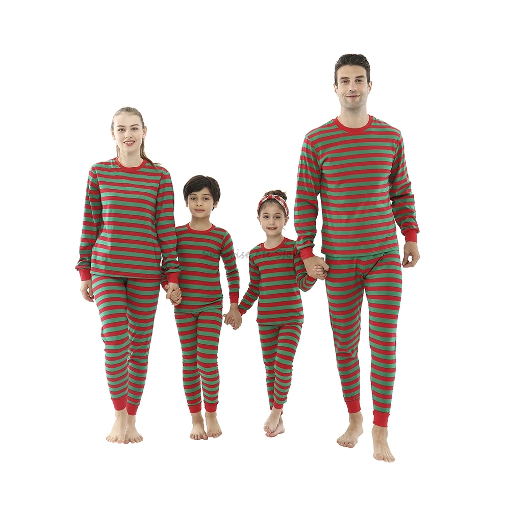 Пижама для мамы и дочки хлопковая зимняя |