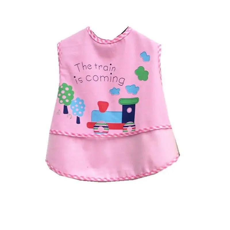 

Baby Waterproof Bibs Kid Cute Cotton Burp Cloths Lunch Bibs Cartoon Printing Infants Bibs Boys Girls Feeding Bibs Accessories