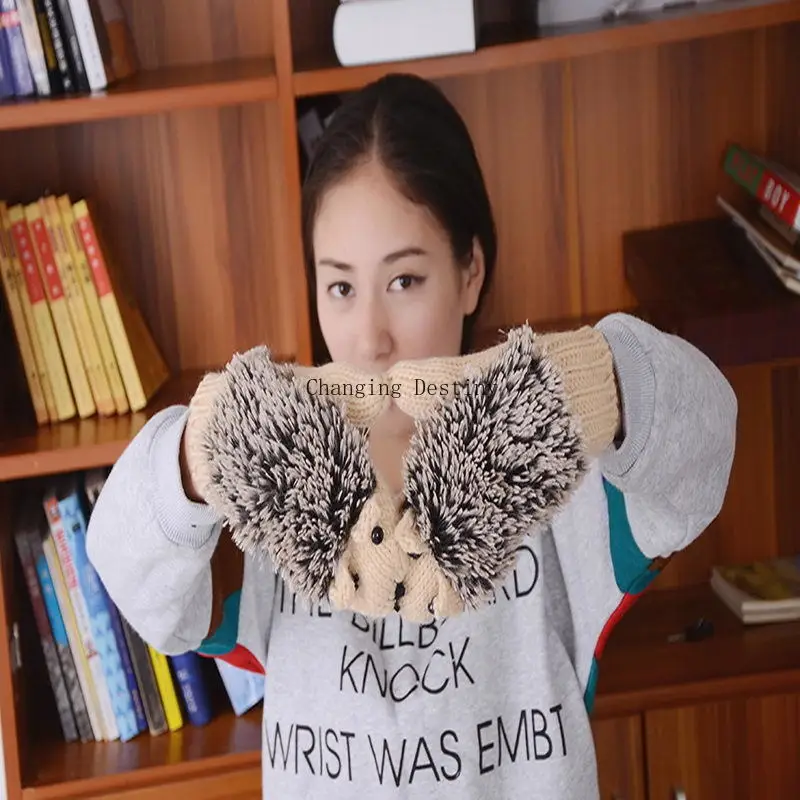 Хит продаж 9 цветов на выбор модные новые зимние теплые уличные перчатки для