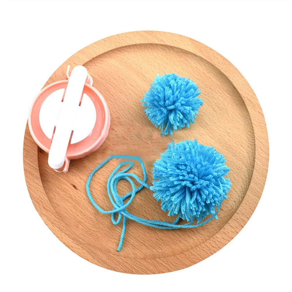 1 Набор эфирных Pom Pompom Maker пушистый шар ткацкая игла ремесло Вязание инструмент DIY