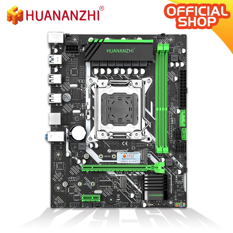 Материнская плата HUANANZHI X79 6M Intel XEON E5 LGA2011 все серии DDR3 RECC NON-ECC память NVME USB3.0