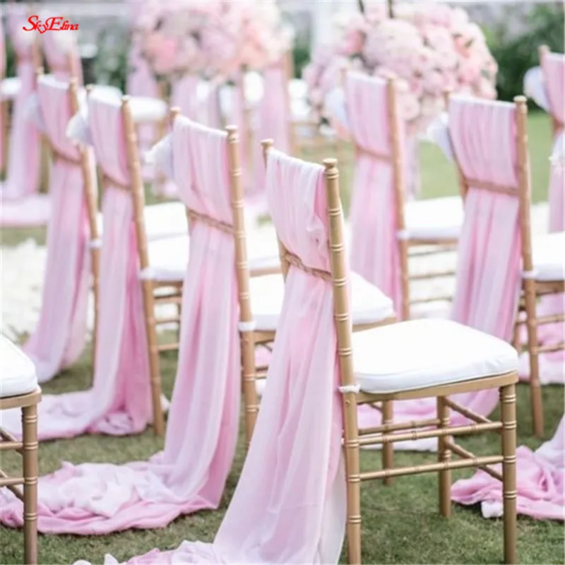 Лента из органзы для украшения свадьбы 5/10 м | Дом и сад