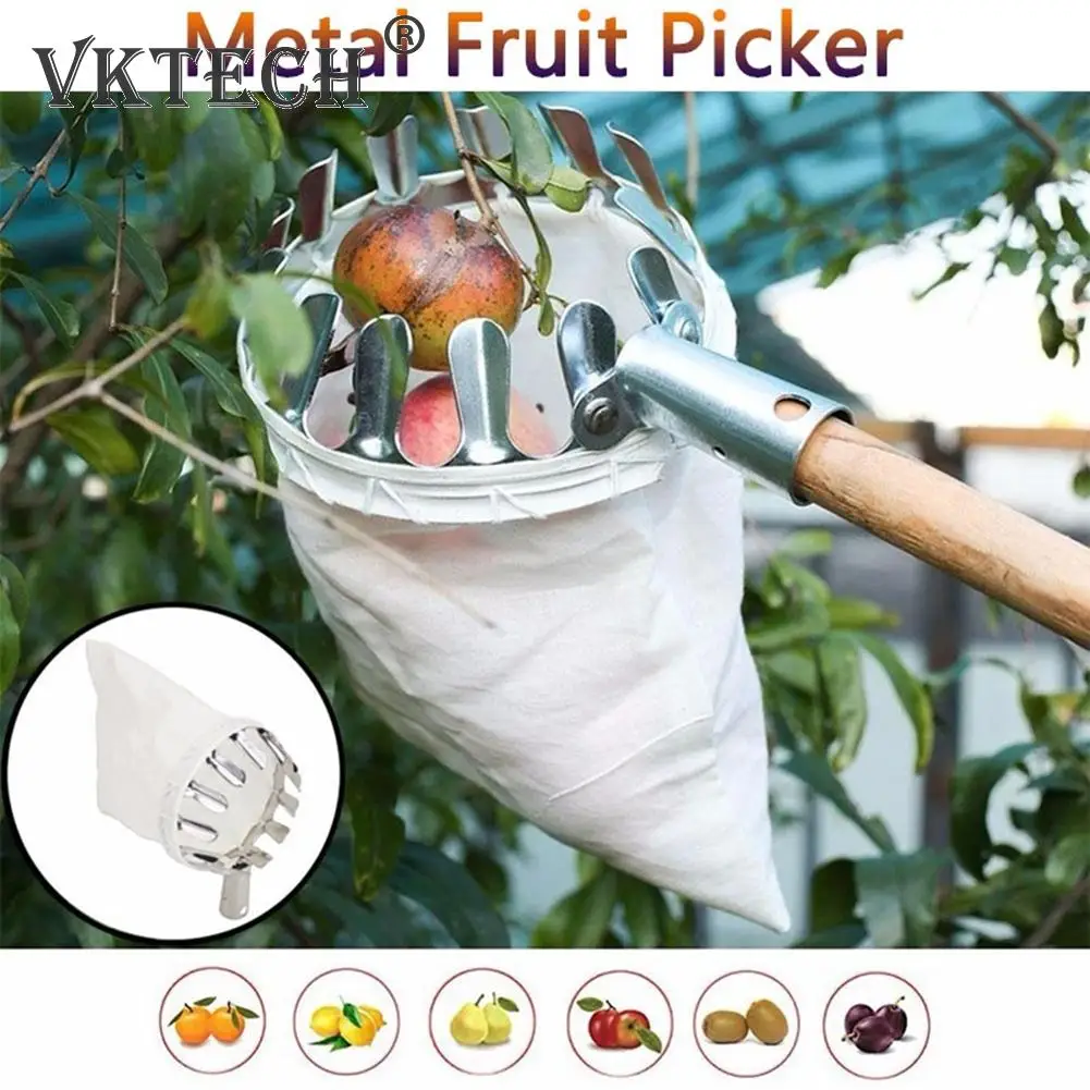 Металлическая головка для сбора фруктов теплица груша персик апельсин