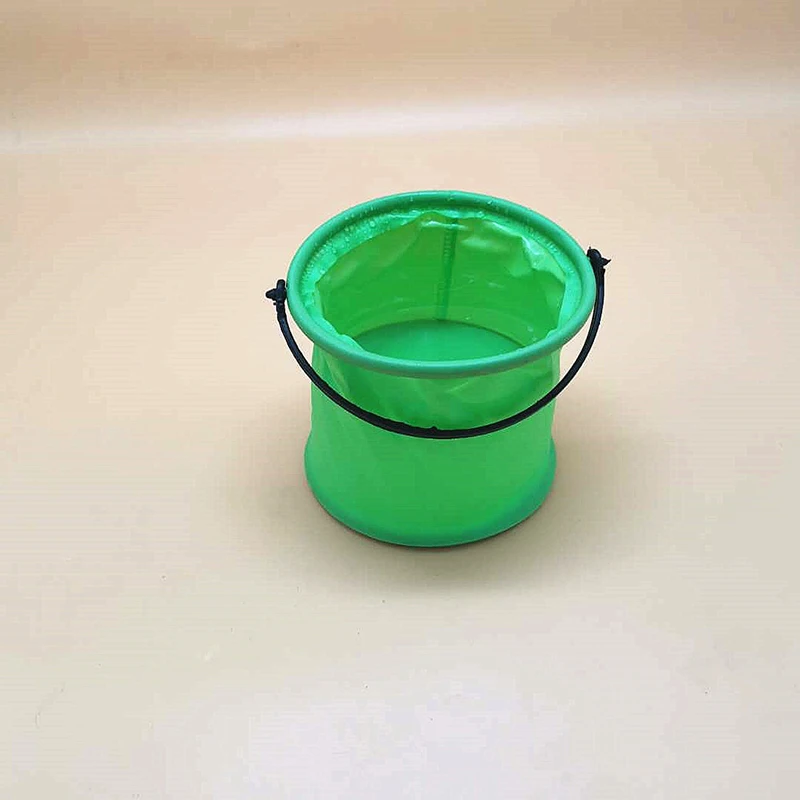 

Children's Folding Colorful Buckets Outdoor Water Toys Retractable Buckets Beach Sand Tools Parent-child Interaction 125