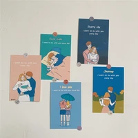 my lover card decorative sticker sweet hotline series creative cartoon diy label stickers scrapbooking japanese stationery