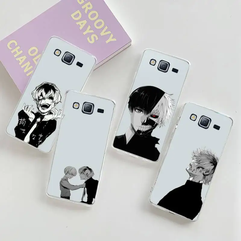 

0 Tokyo Ghoul anime Phone Case Transparent For Samsung Galaxy A S 8 9 10 12 20 21 40 50 52 51 70 71 2019 fe 5g ultra plus