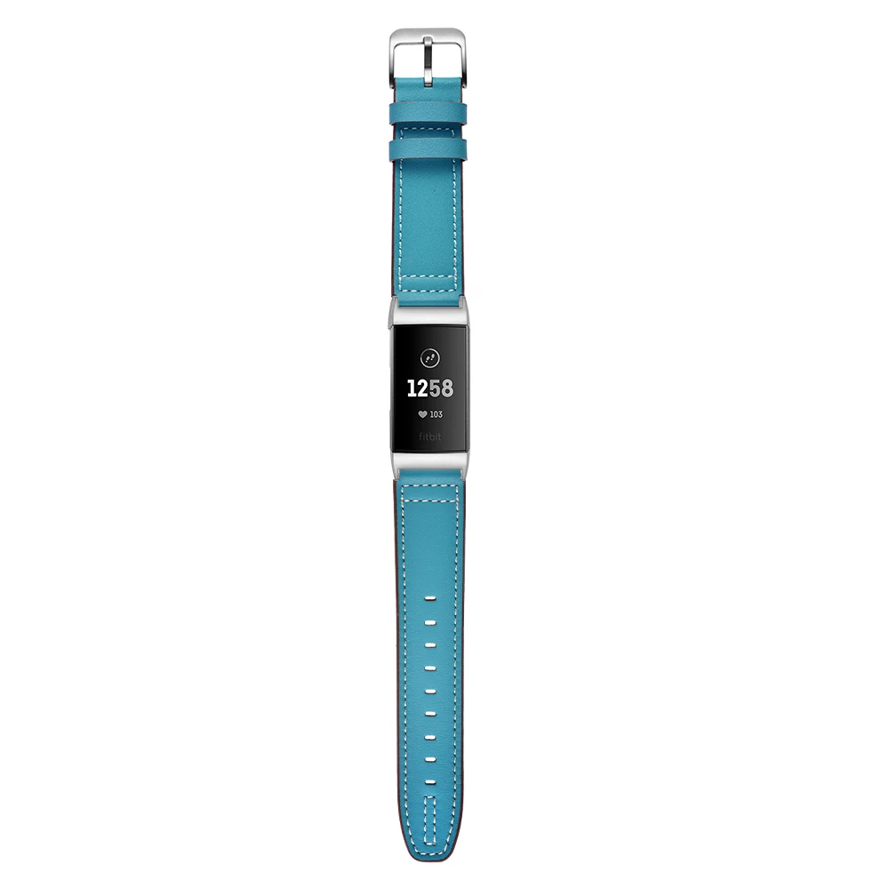 Кожаный ремешок для браслета Fitbit charge 2 кожаный ремешок для Fitbit charge 3 ремешок умный Браслет Смарт-часы ремешок на запястье