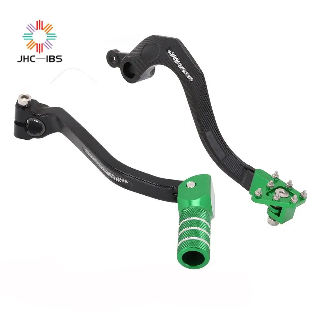 

Для KAWASAKI KX450F 2006-2018 KX450 2020 KLX450R 2008-2019 KX250 KX250F детали мотоцикла CNC ножной тормозной рычаг педаль