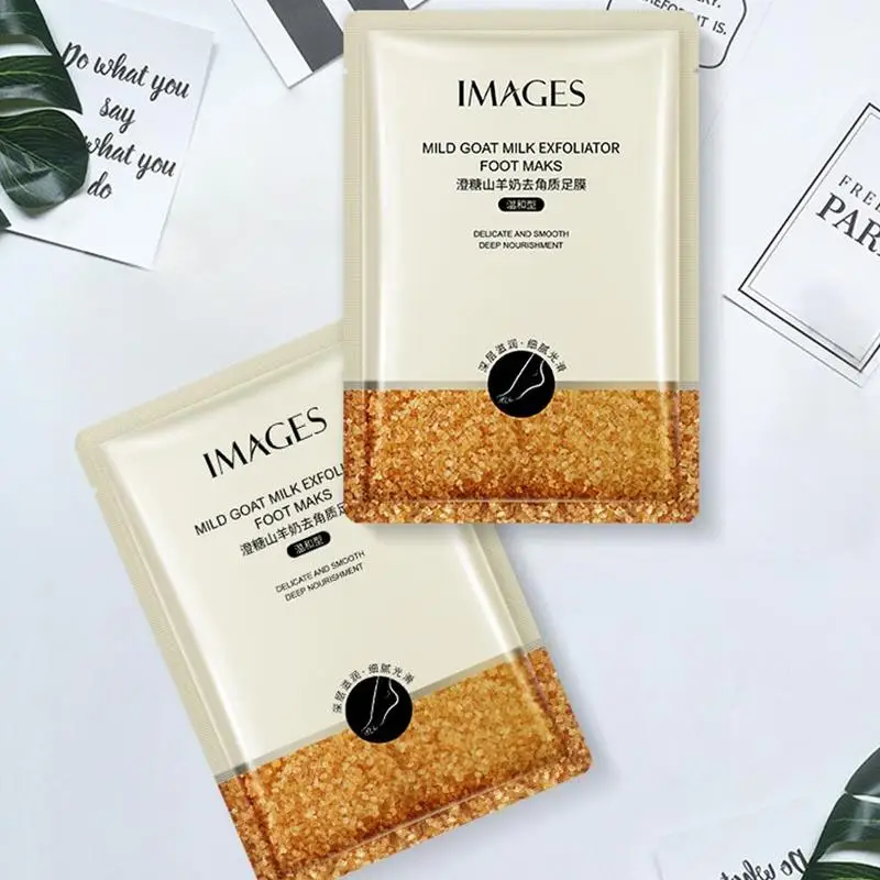 Отшелушивающая маска для ног из козьего молока увлажняющая удаления омертвевшей