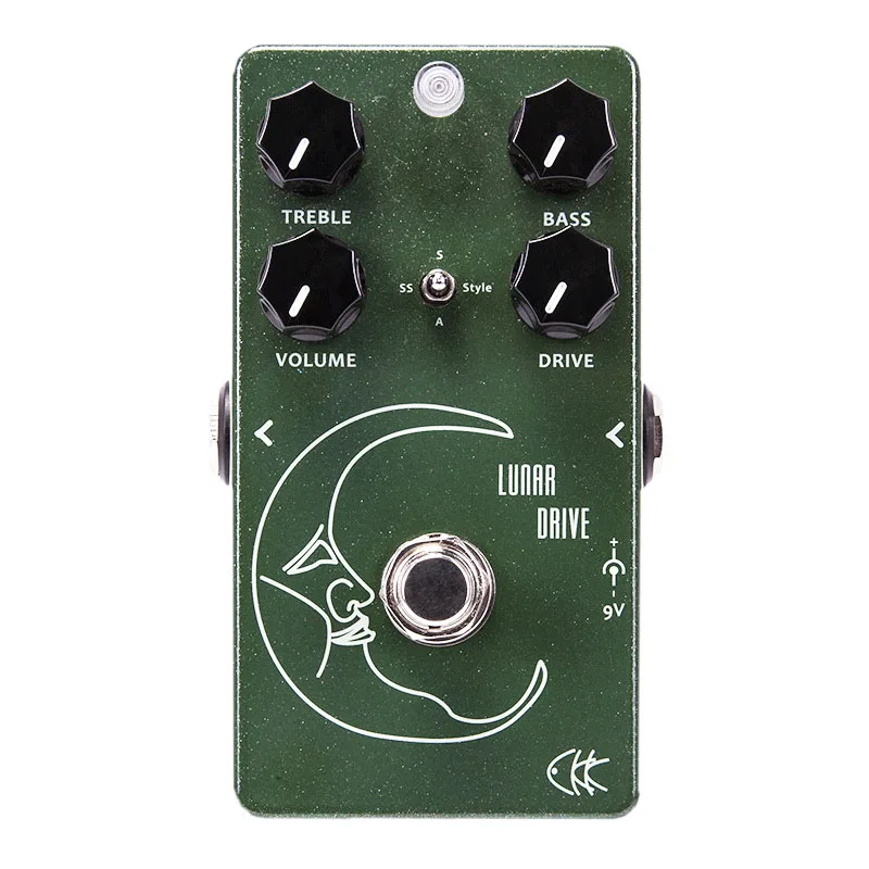 CKK Electronics Lunar Drive винтажная педаль для гитарного эффекта овердрайв аксессуары