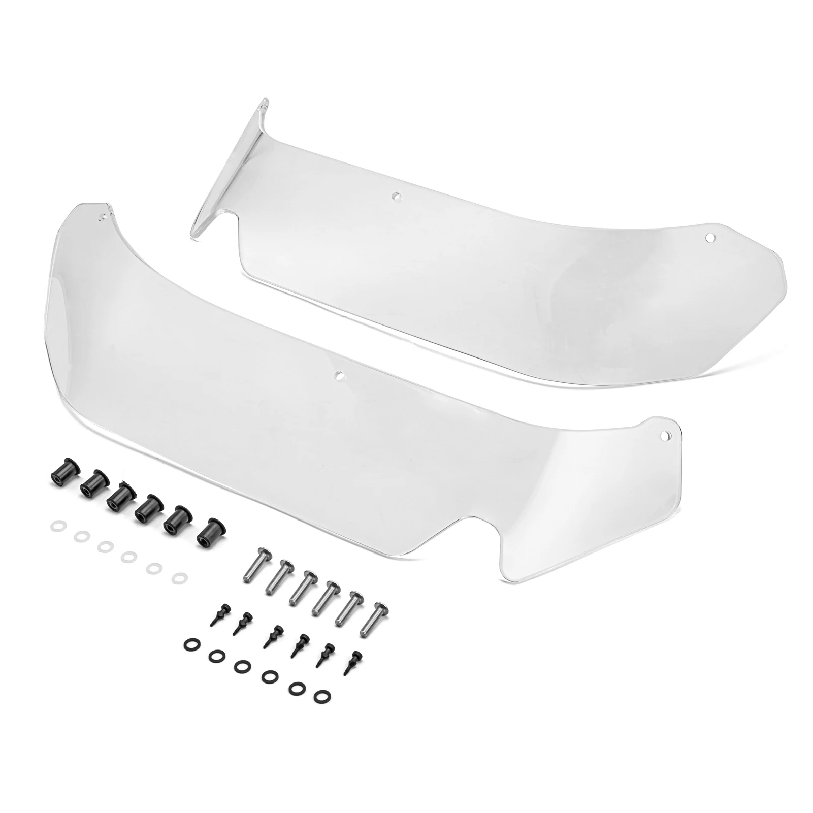 

Motorcycle Accessories Windshield Windscreen Lower Fairing Wind /Air Deflector Mount Kit For Honda Goldwing GL1800 2018-2021