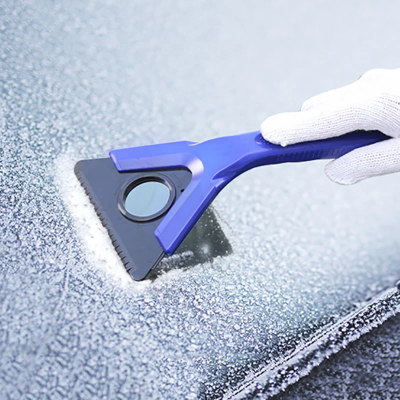 Многофункциональный скребок для снега на лобовое стекло автомобиля лед снег