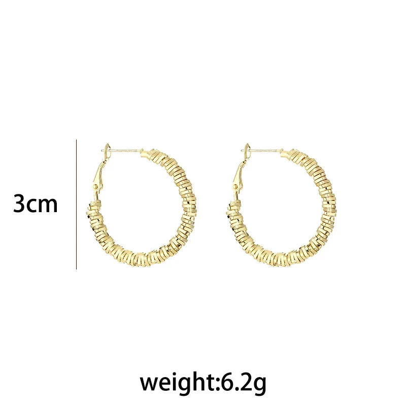 

Fashion Cold Wind Ins Earrings Ladies New Trend Exaggerated Personality Alloy Earrings Net Red Temperament Earrings Banquet Gift