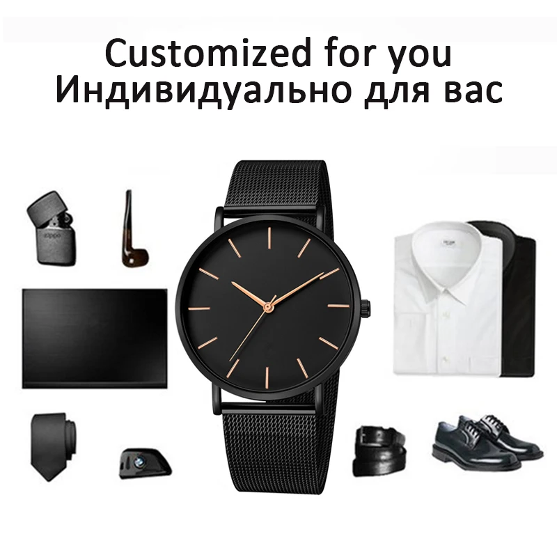 Leecnuo модные мужские часы минималистичные Мужские кварцевые часы повседневные наручные часы из нержавеющей стали Роскошные военные спортивные часы
