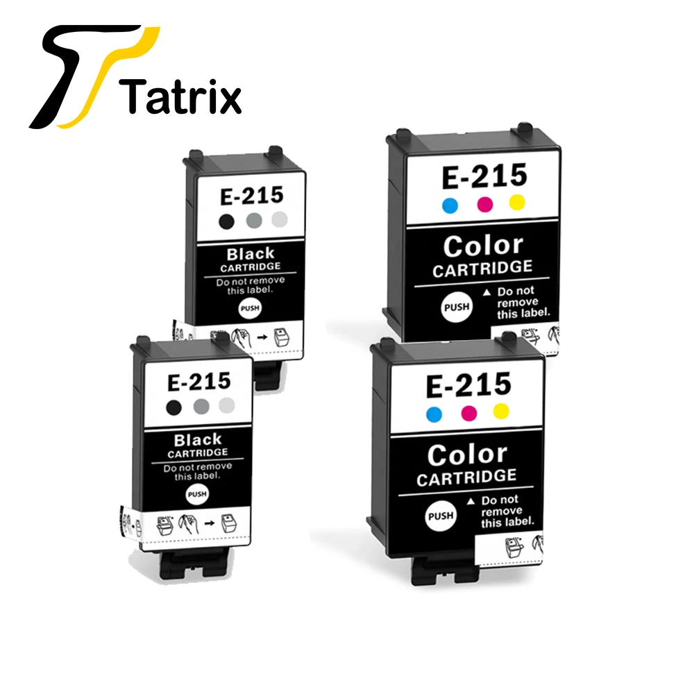 Совместимые чернильные картриджи Tatrix для Epson E-215 T215 BK CL принтера WF-100 / WF100 |