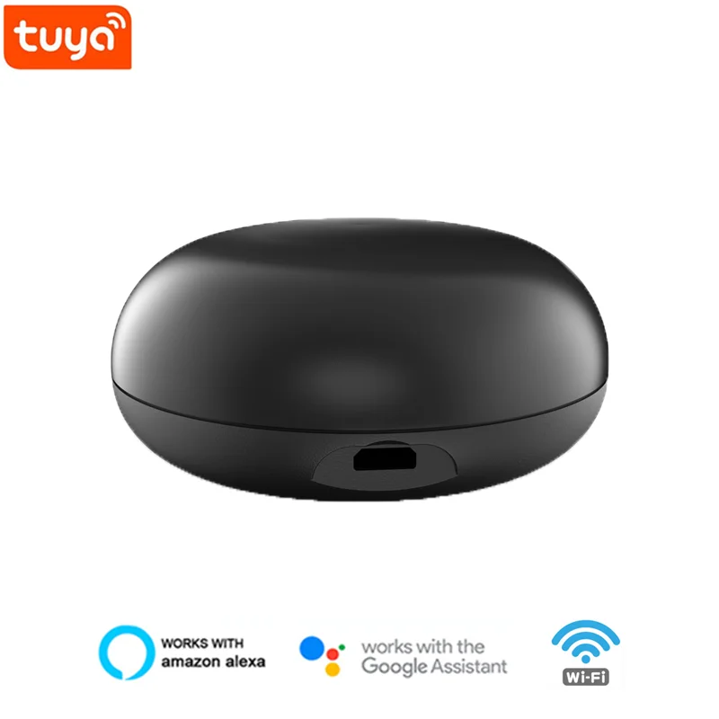 

Умный Универсальный ИК-пульт дистанционного управления Wi-Fi Tuya для умного дома управление для телевизора DVD Audi AC кондиционер работает с Alexa ...