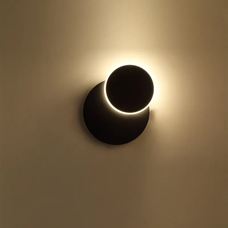 

Tinlaibor Led Indoor lighting Round/Square Rotation Adjustable Modern Conce StairFixture Hallway Porch Bedside Wall lamps