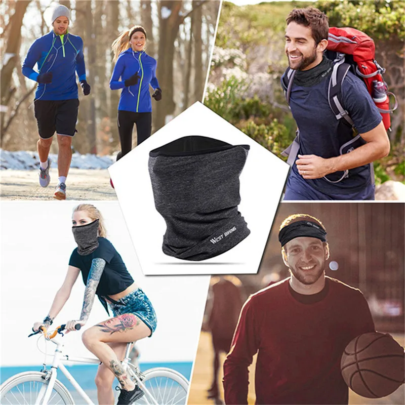 

Summer Neck Cycling Scarf Outdoor Running Sports Headwear Face Scarf Bicycle Bandana Men Simple Fashion Bike Headbands