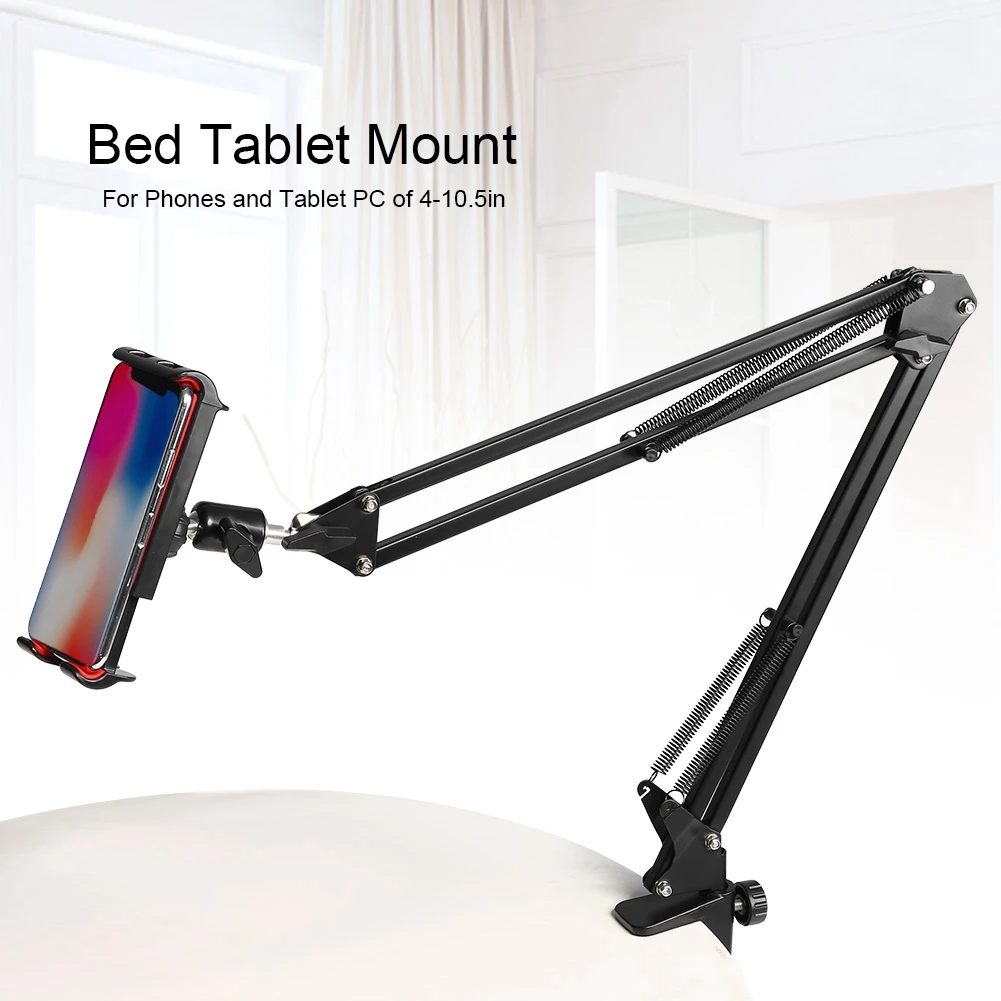 

Кровать Держатель для планшета держатель подставки 360 ° Вращение твердый Поддержка складной регулируемый гибкий держатель для телефона дл...